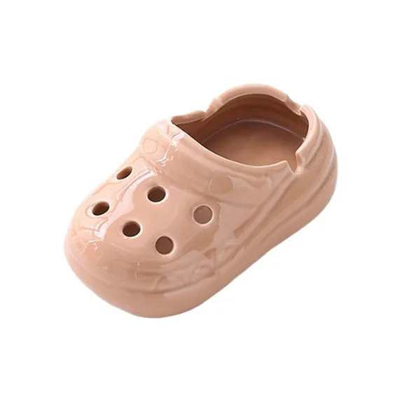 KERPA Creative Clogs Styling Ashtray, Home Living Room Tea Table Accessories, Small Storage Ornament, One Size-11