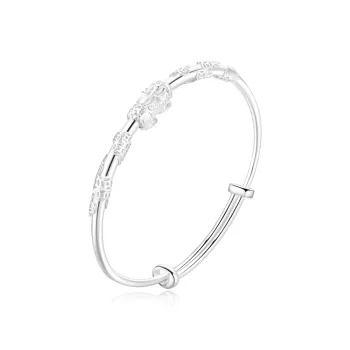 MURSTER 999 Fine Silver Bangles Unisex