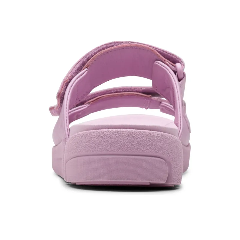 Clarks Slide Slippers Women's Purple-3