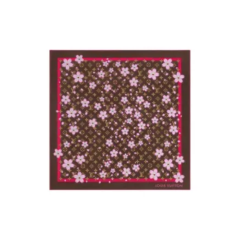 LOUIS VUITTON Lv X Tm Monogram Cherry Blossom Square 70