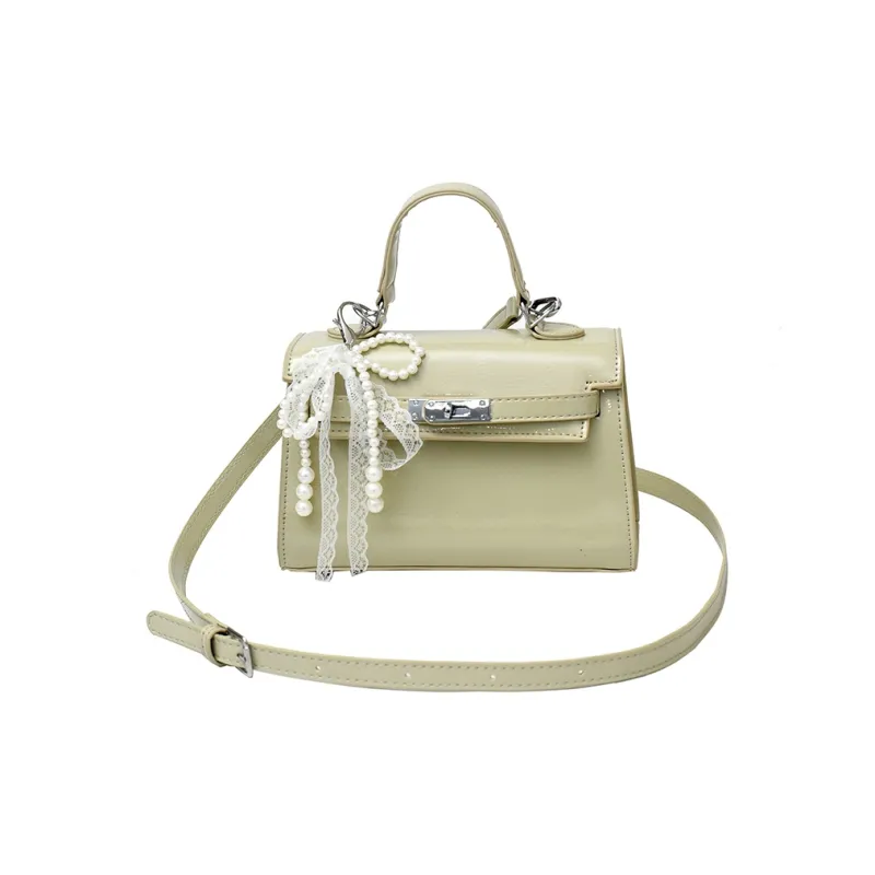 SURELAPTOP Patent Leather Handbag Regular Women's Multicolor-25