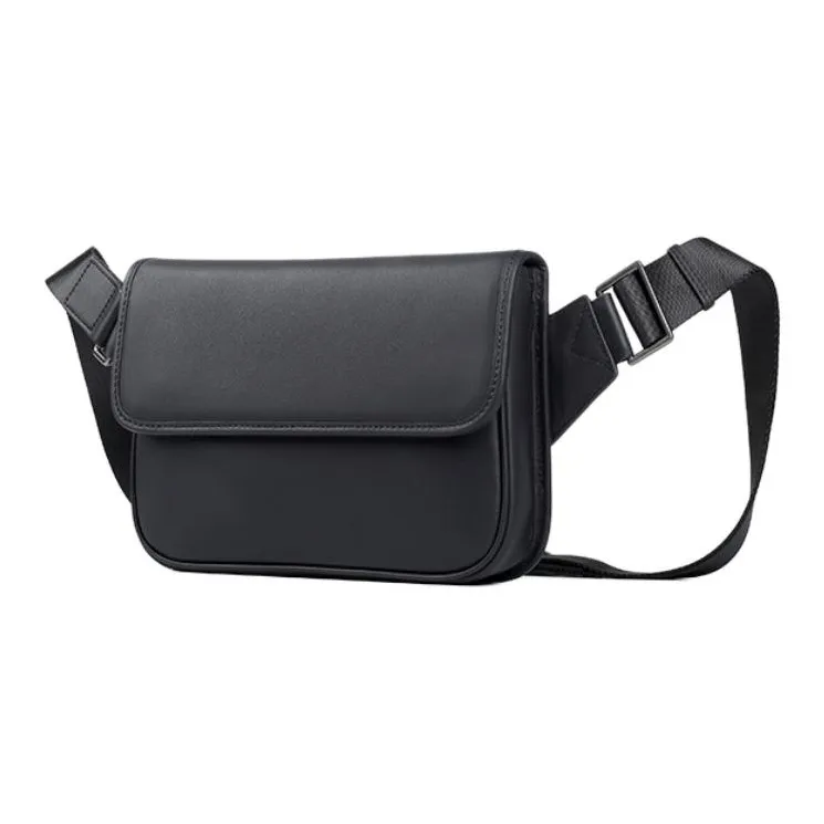 LARTIGENT Cow Leather Crossbody Bag Regular Men's Black-4