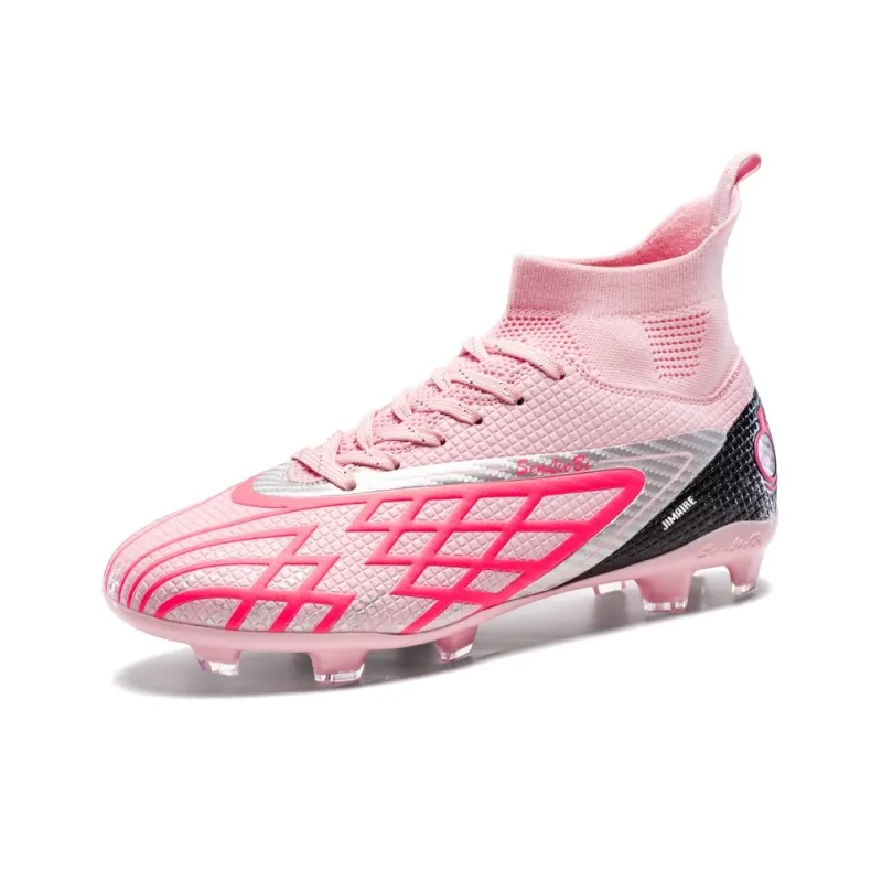 King Jinmai AG Rubber Short Studs Cushioning Slip Resistant Abrasion Resistant Impact Resistant Soccer Shoes Unisex-10