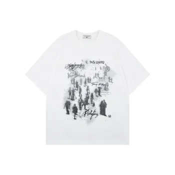 PAINT STAIN Fashion Minimalist Style T Shirt Unisex