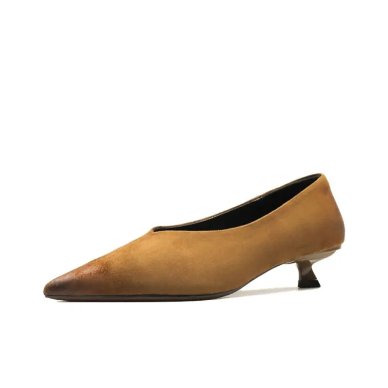 Than Than Me Slim Heel High Heels Women's-8