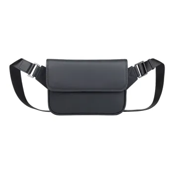 LARTIGENT Cow Leather Crossbody Bag Regular Men's Black
