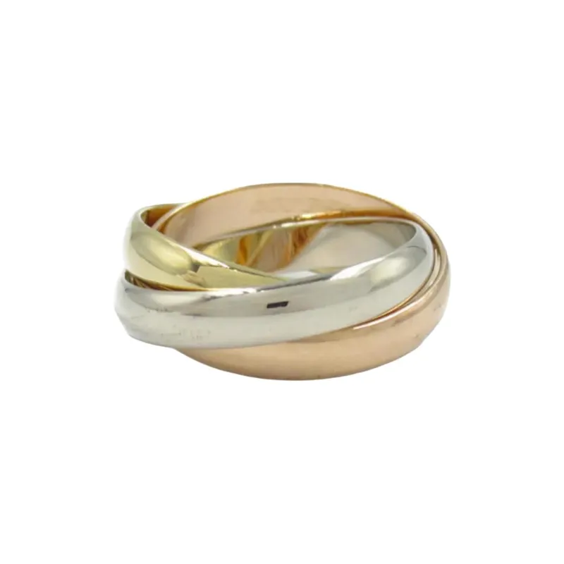 Cartier 2010s 18K Gold Trinity Ring-1