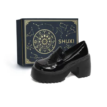 SHUXI Women's Casual Shoes Women's Black