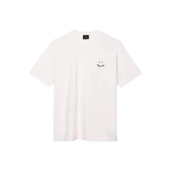 Paul Smith Logo embroidered Organic cotton T shirt