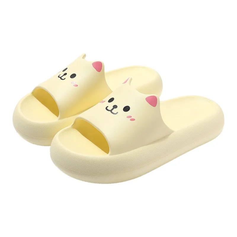 An Shangfen EVA Squashy And Bouncy Feeling Cute Slippers For Women's, Home Slippers With Slip Resistant Sole-3