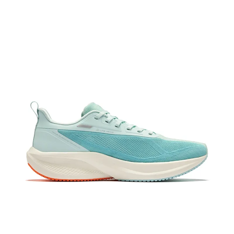 Erke Lightning 4 Slip-Resistant Breathable Cushioning Low-Top Casual Running Shoes Men's Blue-1