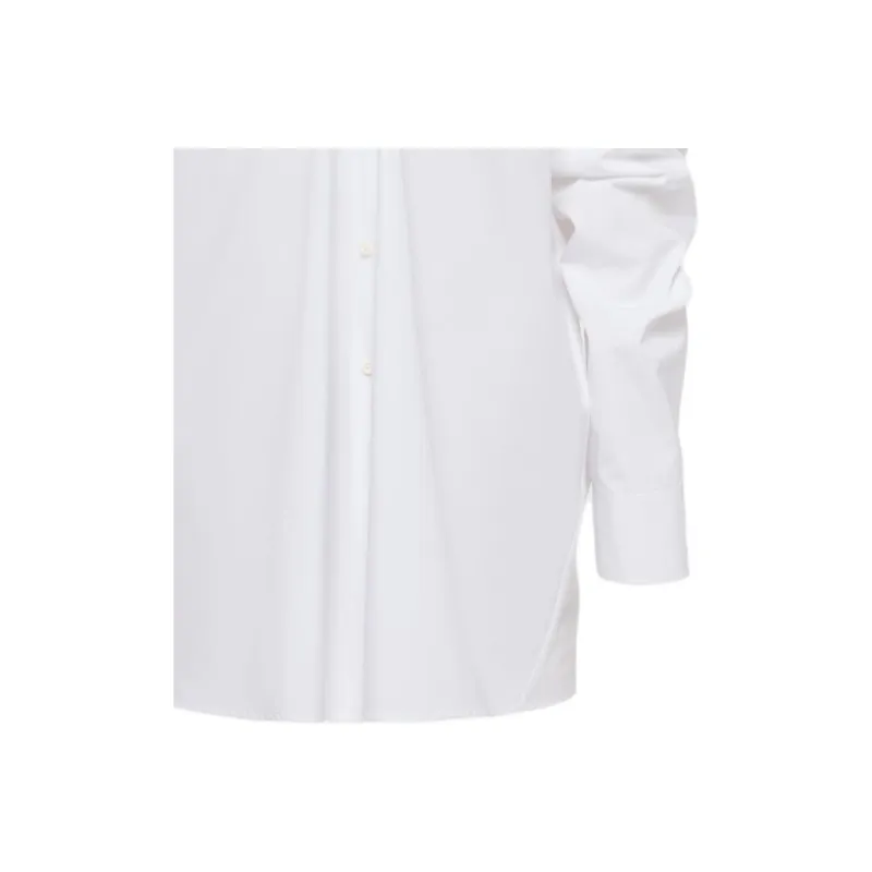 PRADA SS23 Long Sleeved Dress Women's White-5