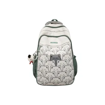 XIANGSU Nylon Backpack Regular Unisex Multicolor