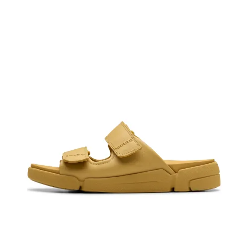 Clarks Slide Slippers Women's Yellow