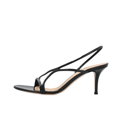 GIANVITO ROSSI Ellis One Strap Sandals 8cm Women's Black