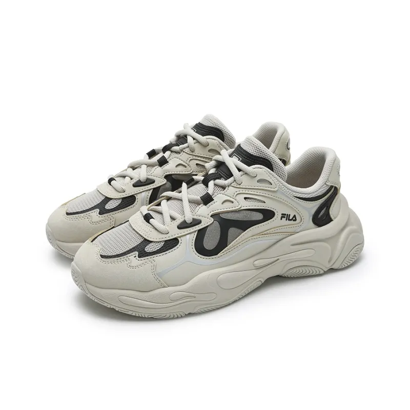 FILA Mars 4 Mars Shoes Slip Resistant, Abrasion Resistant, Breathable Low Top Casual Shoes Men's Brown Black-2