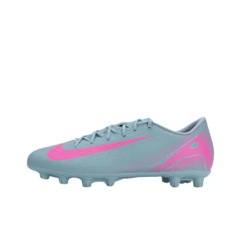 Nike Mercurial Vapor 16 HG Rubber Short Studs Anti Slip Wear Resistant Soccer Shoes Unisex Gray Pink