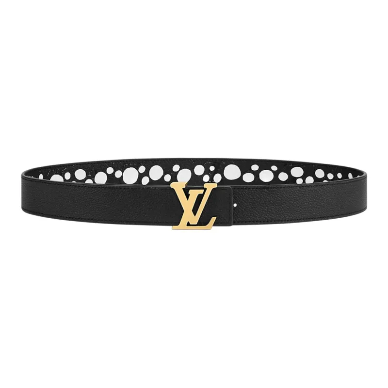 LOUIS VUITTON X Yayoi Kusama Lv Initiales 30mm Reversible Infinity Dots Belt-2