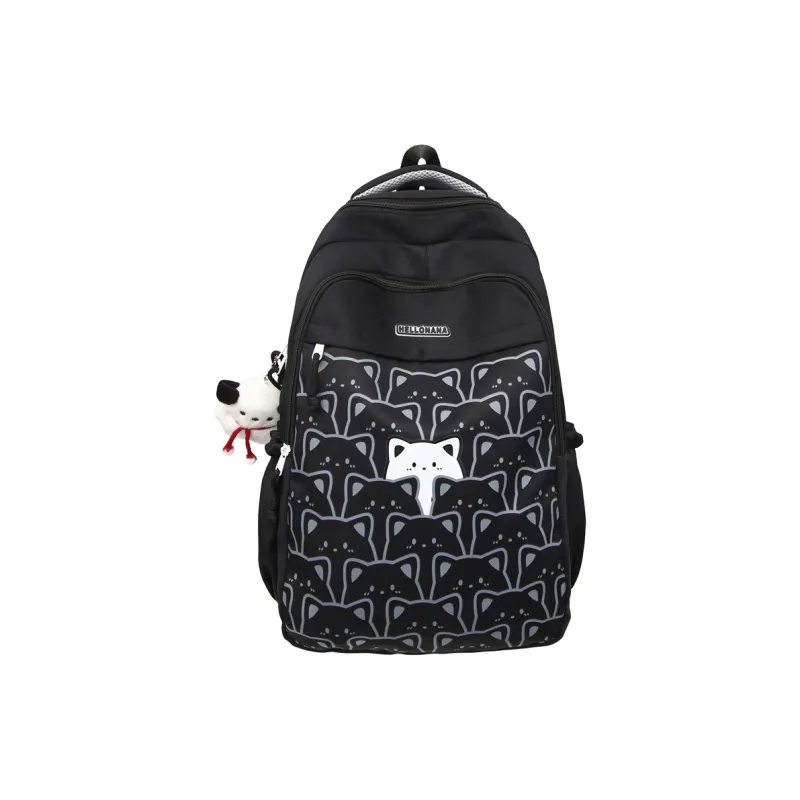 XIANGSU Nylon Backpack Regular Unisex Multicolor-10