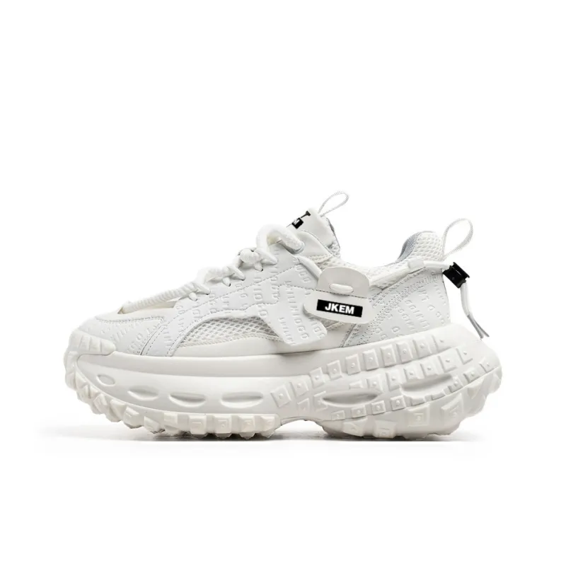 JKEM Cushioning, Slip Resistant, And Abrasion Resistant Low Top Chunky Sneakers Men's-10