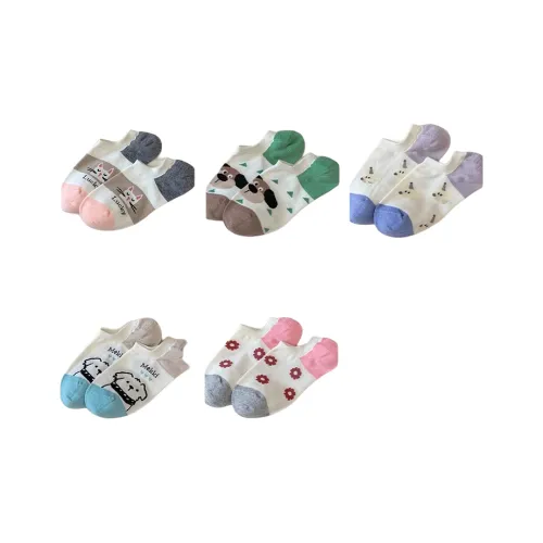 Thirteen day Season No Show Socks Women's 5 Pack