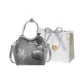 Silver+Charm+Shopping Bag