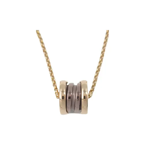BVLGARI 2010s 18K Rose Gold B Zero1 Necklace