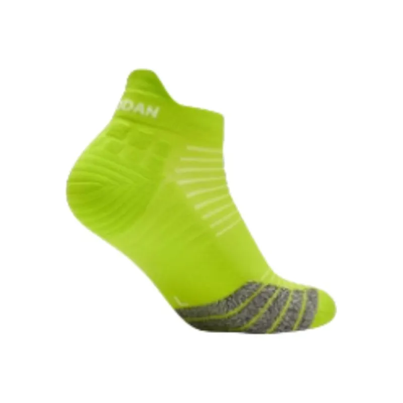QIAODAN Running Socks Men's 1 Pack Fluorescent Yellow-1