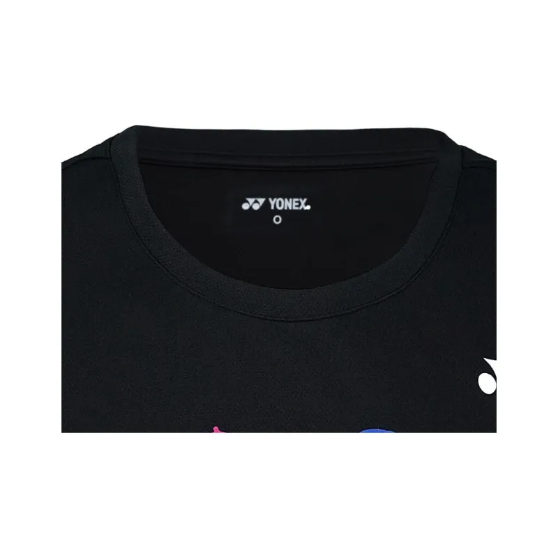 YONEX T Shirts Men Black-4