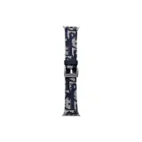 Canvas with Leather Apple Strap-Midnight Blue