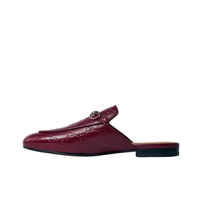 GUCCI Closed Toe Slippers Women's Red-0