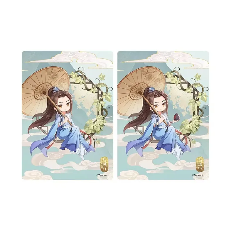 TENGXUNSHIPINCAOCHANGDI Journey With The Phoenix Scenario Holographic Card Photo Cards-4