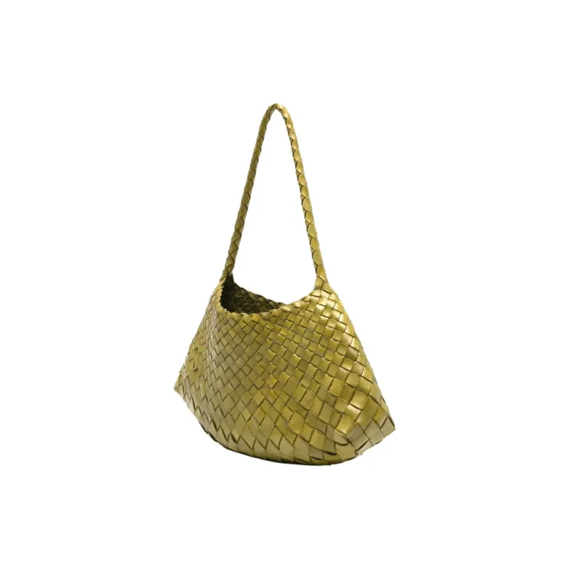 Dragon Diffusion Leather Shoulder Bag Mini Women's Green-1