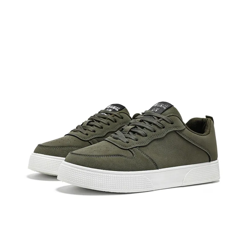 HACKBUTEER Low Top Skateboard Shoes Men's Box Included-15