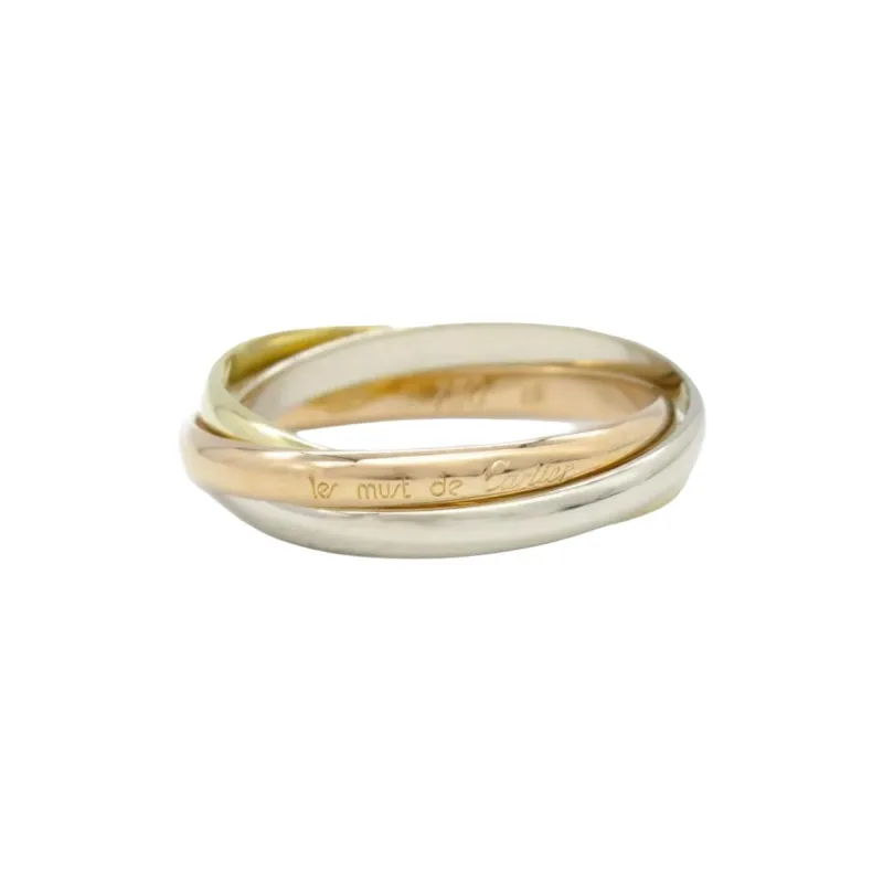 Cartier 2010s 18K Gold Trinity Ring-1