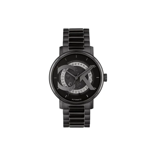 CALVIN KLEIN Wrist Watch Automatic Mechanical Movement Steel Strap 40mm Black Dial Men's Watches