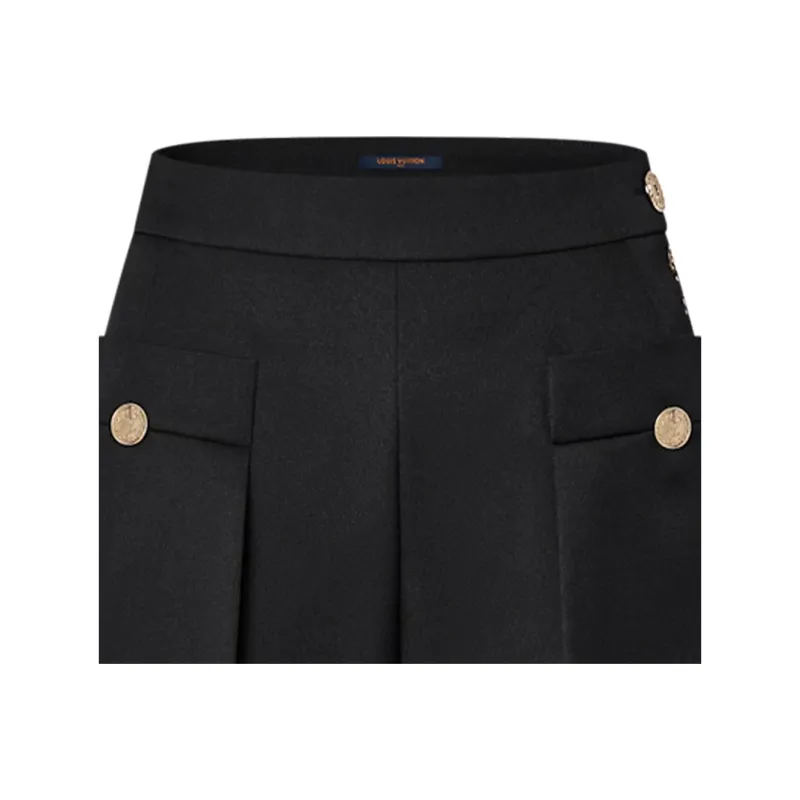LOUIS VUITTON Gabardine Pocket Shorts-1