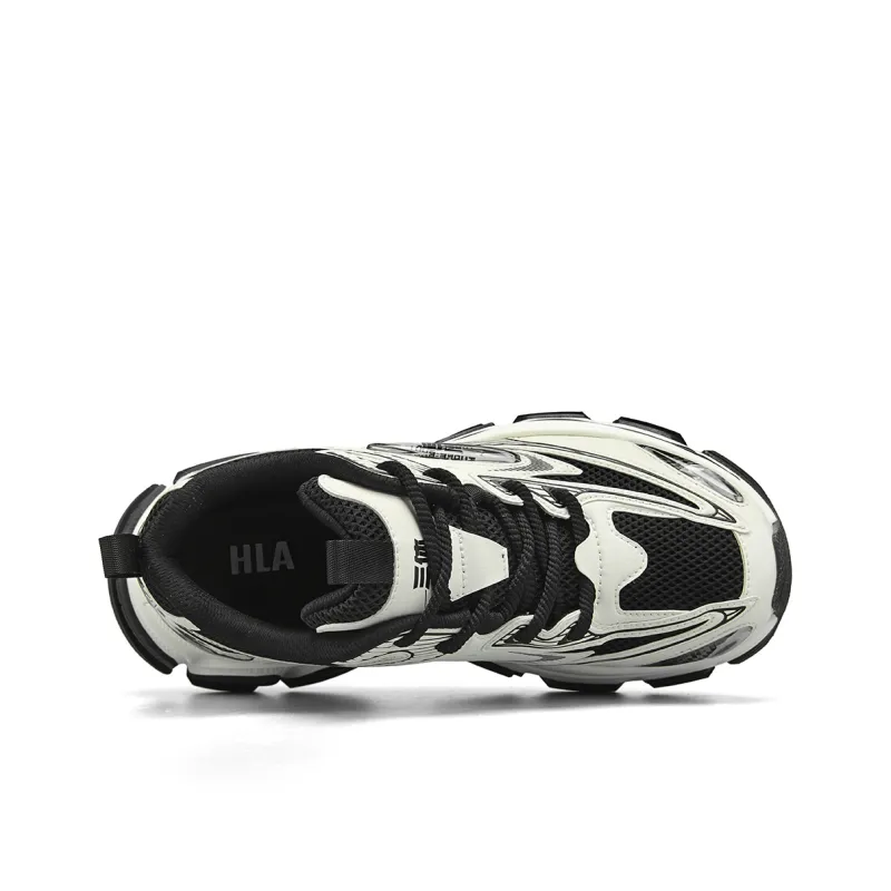 HLA Three body Low Top Chunky Sneakers Men's-7