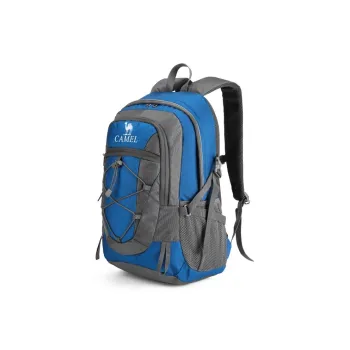 CAMEL Fabric Mountaineering Bag Backpack Unisex Multicolor