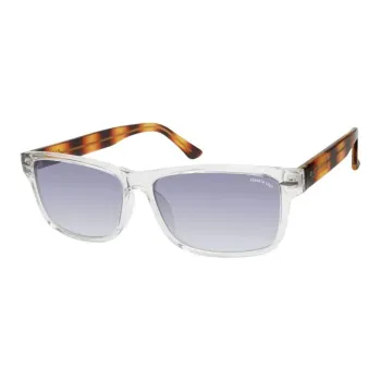 KENNETH COLE Injection Molded Rectangular Sunglasses Men's Transparent