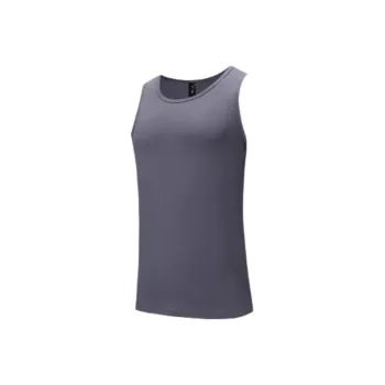 CHAOJIANTA Tank Top Men's Iron Ore Gray