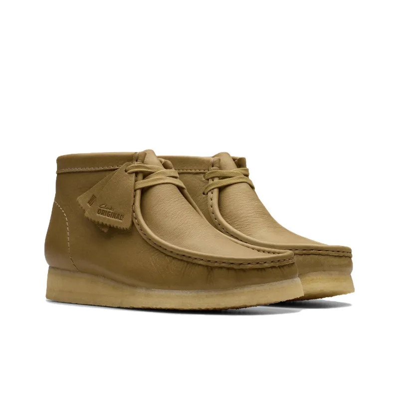 Clarks Wallabee Ankle Boots Men's Dark Olive-2