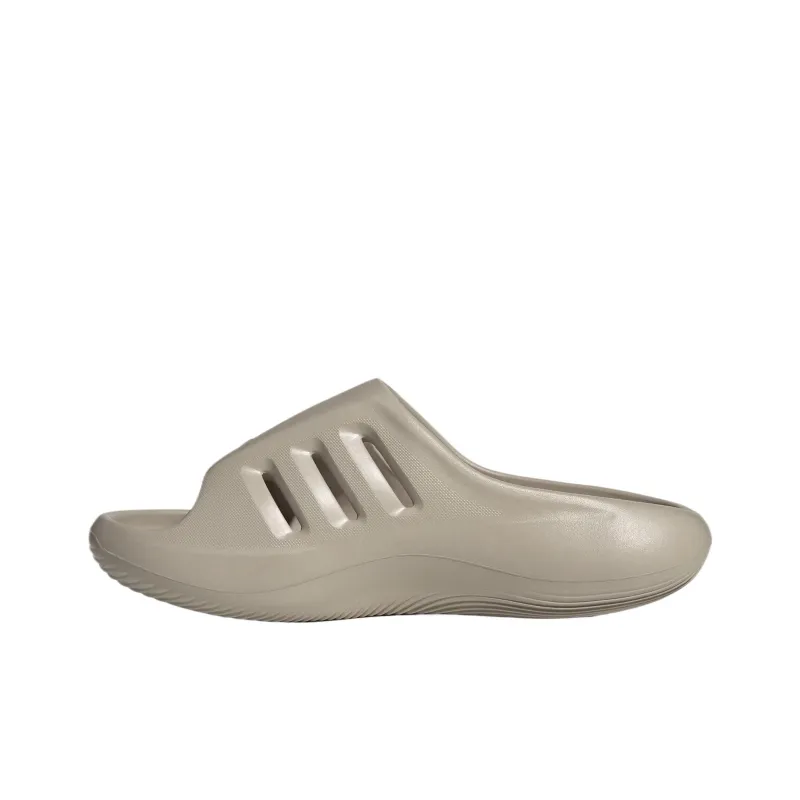 Adidas AdiFom IIInfinity Slide Slip Resistant Slide Slippers Unisex Preppy Silver Gray-0