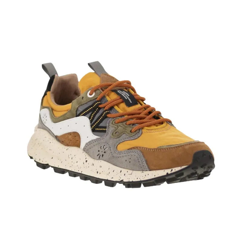 FLOWER MOUNTAIN Yamano 3 Low Top Casual Shoes Men's Brown-2