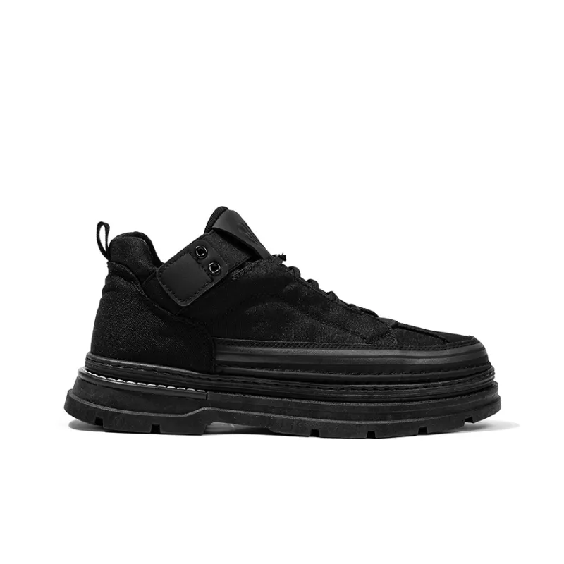 Paul Gabriel Mid Top Casual Shoes Men's Black-1