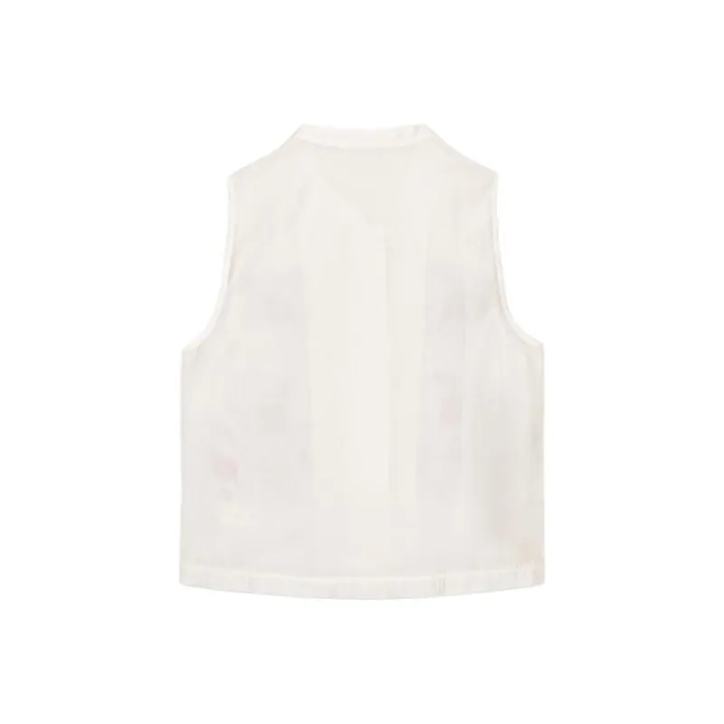 ZARA Tank Tops Women's Raw White-1