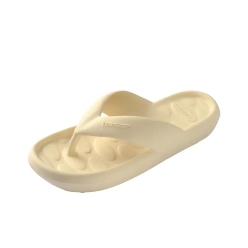Havaianas Abrasion Resistant Slip Resistant Flip Flops Women's Yellow-0