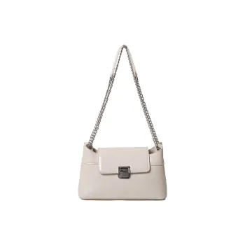 XIANGSU PU Shoulder Bag Women's Ecru/Silver/Black/Red/Pink/Brown