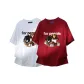 White+Burgundy (Buy One Get One Free)