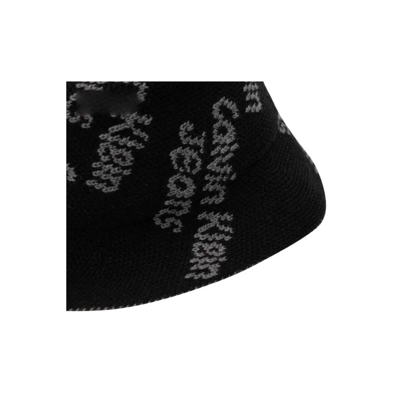 CALVIN KLEIN Blended Material Bucket Hats Men's Black-4